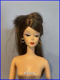 Lingerie #2 Brunette Silkstone Barbie Doll 2000 Mattel 26931