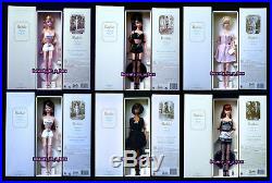 Lingerie Silkstone Fashion Model Collection #1 2 3 4 5 6 Barbie Full Set EXC