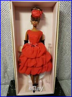 Little Red Dress Silkstone Barbie Doll Aa 2014 Gold Label Mattel Cgt26 Mint Nrfb