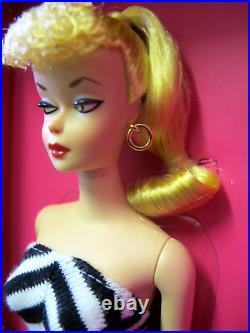 MINT Barbie #1, Silkstone 75th Anniversary Gold Label Mattel with Shipper NRFB