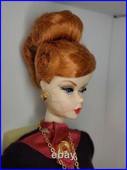 Mad Men Joan Holloway Silkstone Barbie Doll 2010 Gold Label Mattel R4556 Nrfb