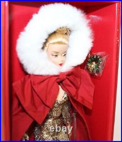 Magia at Christmas Silkstone Barbie Doll in Red Scarf by Magia2000 LE120 NRFB