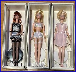 Mattel BFMC Silkstone Lingerie Barbie Doll Complete Set Of 6 Limited Ed. NRFB