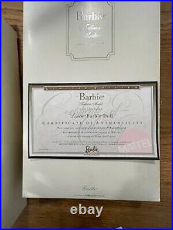 Mattel Barbie Doll Fashion model collection silk stone L. E. With All Certificates