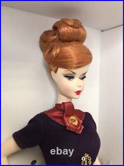 Mattel Barbie Doll Silkstone Fashion Model Mad Men Joan Holloway Redhead WithBox