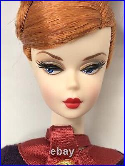 Mattel Barbie Doll Silkstone Fashion Model Mad Men Joan Holloway Redhead WithBox