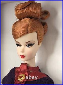 Mattel Barbie Doll Silkstone Fashion Model Mad Men Joan Holloway Redhead WithBox