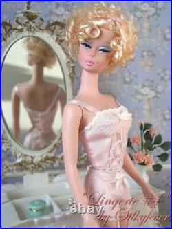 Mattel Barbie Fashion Model Collection lingerie blonde bubble cut #4 Silkstone