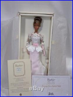 Mattel Barbie silkstone Evening Gown Gold Lable MIB African American AA