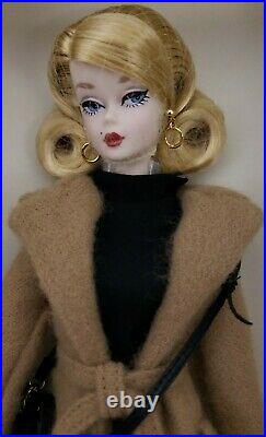 Mattel Classic Camel Coat Silkstone Fashion Model Barbie Doll #DGW54 NRFB
