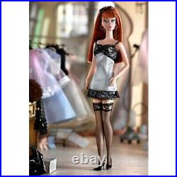 Mattel Fashion Model Collection Barbie Lingerie #6 Doll Silkstone RedHair NEW