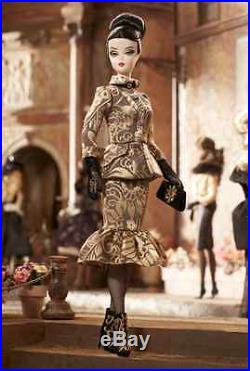 Mattel Luciana Silkstone Barbie Doll With Classic Italian Design Fashion