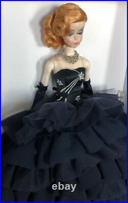 Mattel Midnight Glamour Silkstone Barbie Doll & Necklace