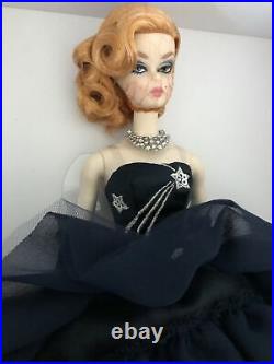 Mattel Midnight Glamour Silkstone Barbie Doll & Necklace