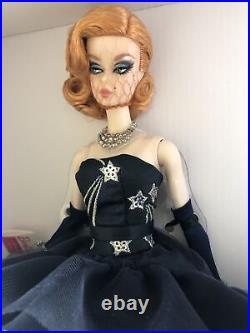 Mattel Midnight Glamour Silkstone Barbie Doll & Necklace