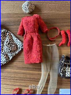 Mattel Silkstone Barbie RED HOT REVIEWS Complete Fashion w Accessories