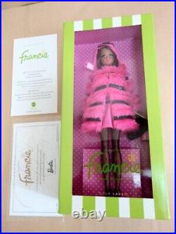 Mattel Silkstone Fuchsia'N Fur Francie Barbie Doll NRFB GOLD Label from japan