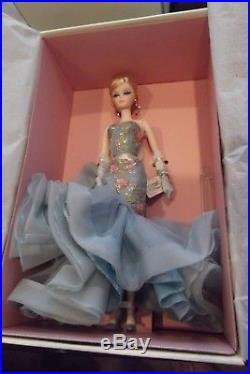 Mint Silkstone Body Gold Label BFMC 10 Years Ruffled Gown Tribute Barbie Doll