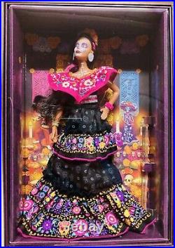 NEW Barbie Dia de los Muertos Set of 4 2019 2020 2021 Day of the Dead Doll MIB