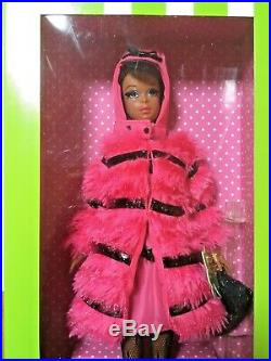 NEW Fuchsia'N Fur Francie Collectors Gold Label Barbie, 2012, African American