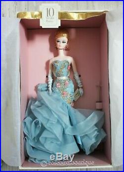 NEW NRFB 10 Years Tribute Barbie Silkstone Doll Gold Label Fashion Collection