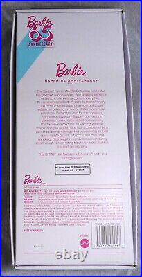 NEW Sapphire Anniversary Barbie Fashion Model Silkstone Collection Doll w CoA