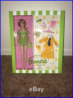 NIGHTY BRIGHTS Bright FRANCIE barbie SILKSTONE GIFTSET BFC EXCLUSIVE NRFB Gold