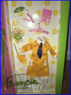 NIGHTY BRIGHTS Bright FRANCIE barbie SILKSTONE GIFTSET BFC EXCLUSIVE NRFB Gold