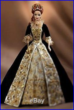 NRFB 2001 Porcelain Faberge Imperial Grace Barbie Doll Limited Ed. Withshipper box
