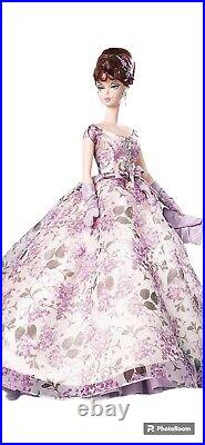 NRFB 2005 VIOLETTE SILKSTONE BARBIE DOLL PLATINUM LABEL LIMITED Edition