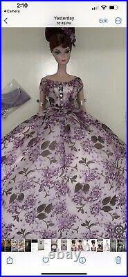 NRFB 2005 VIOLETTE SILKSTONE BARBIE DOLL PLATINUM LABEL LIMITED Edition