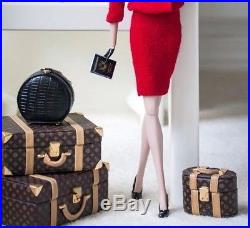 NRFB Fashion Royalty Doll Barbie Silkstone Jason Wu Voyages Luggage Set