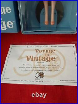 NRFB Voyage in Vintage Barbie Doll 50th Anniversary N6623 Gold Label Collection