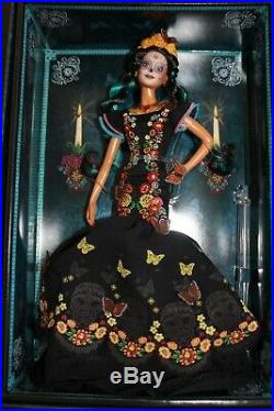 NWT Barbie Dia De Los Muertos Day of The Dead Doll Authentic COA Included Coco