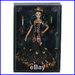 New 2019 Barbie Day of The Dead Dia De Los Muertos Doll Mexico Holiday Skull