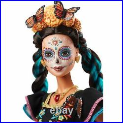 New Mattel Barbie Dia De Los Muertos Day of the Dead Doll
