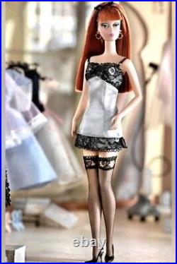 New Silkstone Barbie Doll Plus Black Enchantment Dress & Accessories