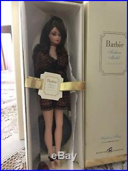 New Silkstone Barbie Wardrobe Carrying Case Fashion Model Collection WITH DOLL