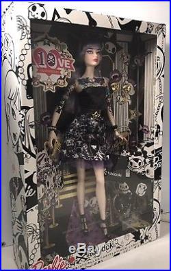 Nrfb Barbie 2015 Tokidoki 10th Anniversary Platinum Label Purple Doll Hair