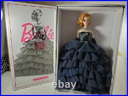 Nrfb Barbie Doll N821 Barbie Articulated Silkstone Midnight Glamour Auburn Mib