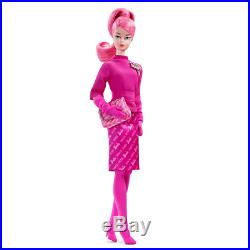 Nrfb Barbie Doll Silkstone Bfmc Proudly Pink 60th Anniversary