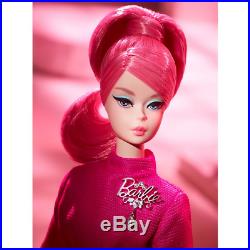 Nrfb Barbie Doll Silkstone Bfmc Proudly Pink 60th Anniversary