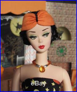 Ooak silkstone Barbie vintage style ponytail updo Halloween 2 outfits by Lolaxs