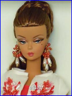 PALM BEACH CORAL Silkstone Barbie BFMC GOLD LABELNRFB