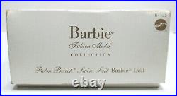 PALM BEACH Swim Suit SILKSTONE BARBIE DOLL 2009 GOLD LABEL MATTEL NRFB Tissued