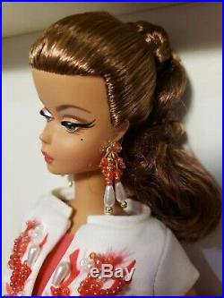 Palm Beach Coral Silkstone Barbie Doll 2009 Gold Label Mattel #r4535 Mint Nrfb
