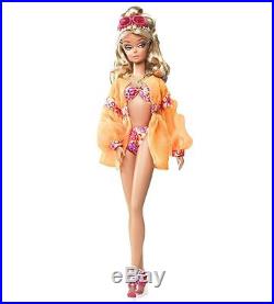 Palm Beach Swim Suit Barbie Silkstone Doll Gold Label
