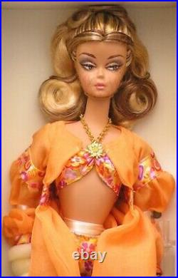 Palm Beach Swim Suit Silkstone Barbie BFMC NRFB 2010 Gold 8,000 WW Mattel R4483