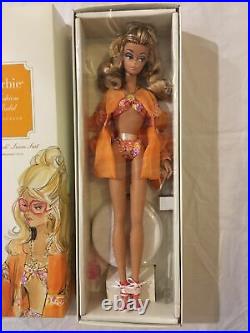 Palm Beach Swim Suit Silkstone Barbie Doll 2010 R4483 NRFB