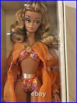 Palm Beach Swim Suit Silkstone Barbie Doll 2010 R4483 NRFB